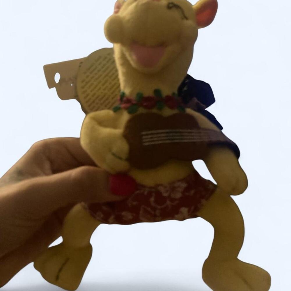 Bootloose the mongoose plush toy